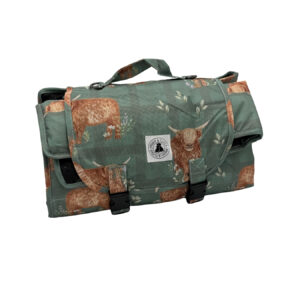 Mutt Mat - Sage Gingham Moo